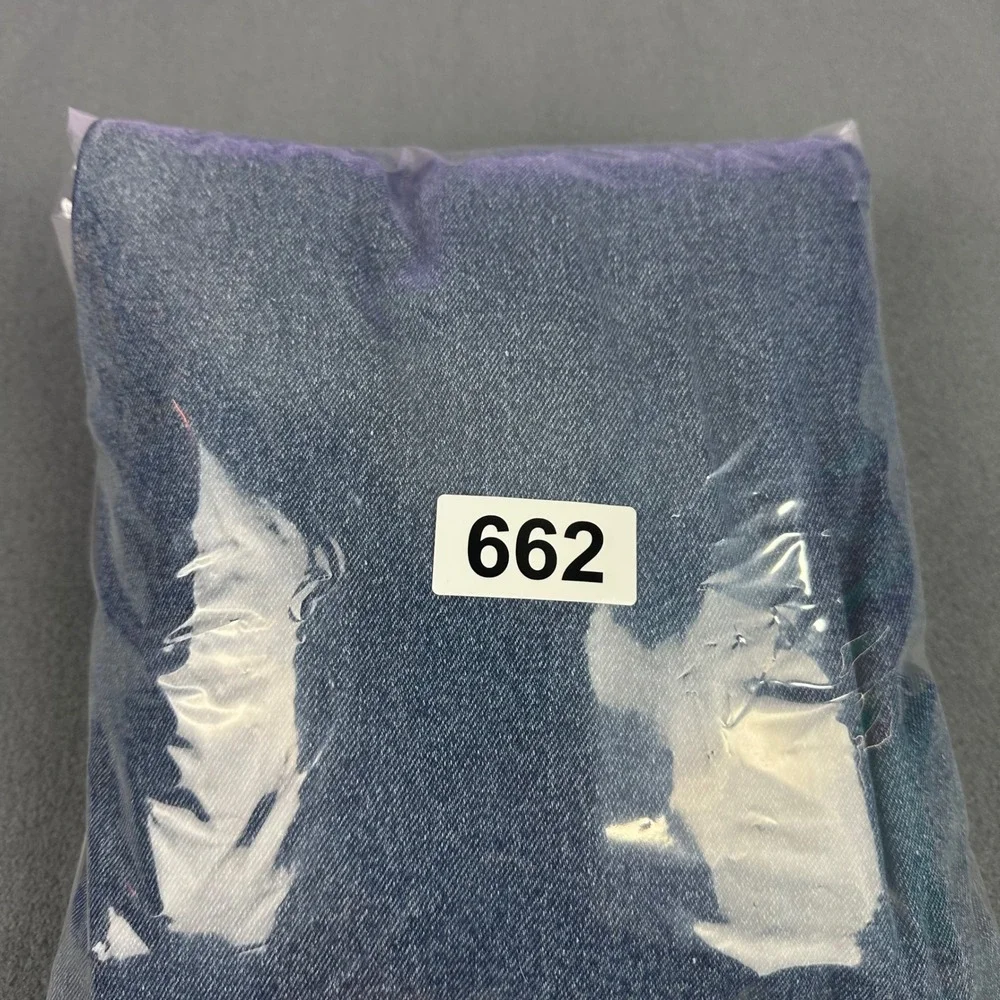 Guide Gear Mens Thinsulate Lined Insulated Jeans Blue Denim 30x34 Red Fleece